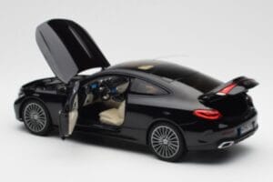 Mercedes CLE C236 Coupe Obsidian Nero Metallizzato Norev 1:18 183937 Pressofusione — immagine 5 di 8
