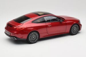Mercedes CLE Coupé C236 Rosso Norev 1:18 B66960596 Pressofusione — immagine 3 di 8