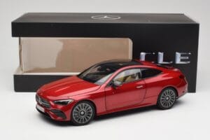 Mercedes CLE Coupé C236 Rosso Norev 1:18 B66960596 Pressofusione — immagine 8 di 8