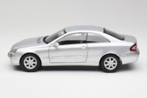 Mercedes CLK 500 C209 Argento Kyosho 1:18 B66962144 Pressofusione — immagine 4 di 8