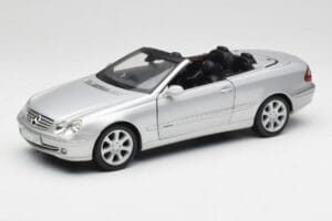 Mercedes CLK 500 Cabriolet Elegance A209 Argento Kyosho 1:18 B66962172 Pressofusione