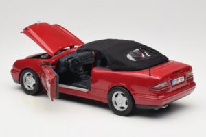 Mercedes CLK A208 Cabriolet Rosso Anson 1:18 30338 Pressofusione — immagine 5 di 8