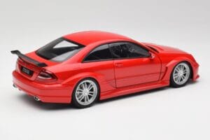 Mercedes CLK DTM AMG C209 Mars Rosso Kyosho 1:18 08461R Pressofusione — immagine 3 di 8