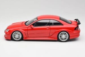 Mercedes CLK DTM AMG C209 Mars Rosso Kyosho 1:18 08461R Pressofusione — immagine 4 di 8