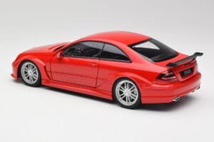 Mercedes CLK DTM AMG C209 Mars Rosso Kyosho 1:18 08461R Pressofusione — immagine 7 di 8
