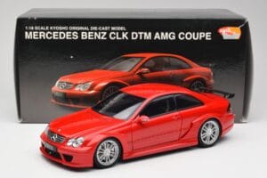 Mercedes CLK DTM AMG C209 Mars Rosso Kyosho 1:18 08461R Pressofusione — immagine 8 di 8