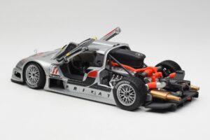 Mercedes CLK GTR #11 Warsteiner AMG FIA GT 1997 Maisto 1:18 B66005232 Pressofusione — immagine 5 di 8