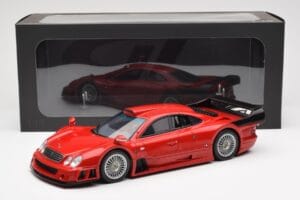 Mercedes CLK-GTR Super Sport Rosso GT Spirit 1:18 GT910 Resina — immagine 6 di 6