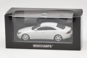 Mercedes CLS-Class C219 Linea Bianco Minichamps 1:43 436034300 Pressofusione — immagine 4 di 4