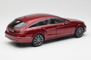 Mercedes CLS Shooting Brake X218 Thulite Rosso Norev 1:18 B66960116 Pressofusione — immagine 3 di 8