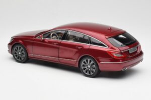 Mercedes CLS Shooting Brake X218 Thulite Rosso Norev 1:18 B66960116 Pressofusione — immagine 7 di 8