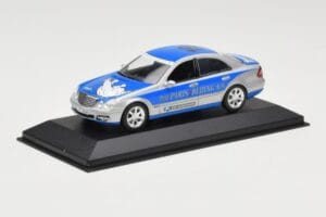 Mercedes E-Class W211 #19 Team Michelin Paris-Beijing 2006 Replacement Box Minichamps 1:43 B66962269-R Pressofusione — immagine 2 di 4