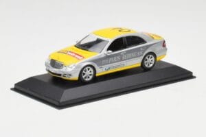 Mercedes E-Class W211 #4 Team ADAC Paris-Beijing 2006 Replacement Box Minichamps 1:43 B66962260-R Pressofusione — immagine 2 di 4