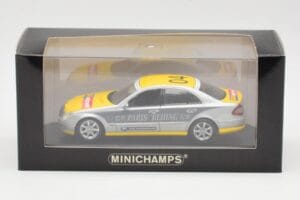 Mercedes E-Class W211 #4 Team ADAC Paris-Beijing 2006 Replacement Box Minichamps 1:43 B66962260-R Pressofusione — immagine 4 di 4