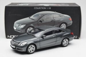 Mercedes E500 C207 Coupe Tenoric Grigio Norev 1:18 183540 Pressofusione — immagine 8 di 8