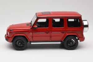 Mercedes G 500 W463 Rosso Minichamps 1:18 110037101 Pressofusione — immagine 4 di 8