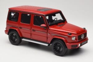 Mercedes G 500 W463 Rosso Minichamps 1:18 110037101 Pressofusione — immagine 6 di 8