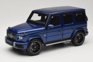 Mercedes G 63 AMG W463 Blue Metallic Minichamps 1:18 110037061 Pressofusione