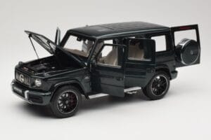 Mercedes G 63 AMG W463 Green Metallic Minichamps 1:18 110037066 Pressofusione — immagine 2 di 8