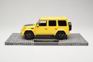 Mercedes Brabus 850 6.0 Widestar G63 W463 Electric Beam Yellow Minichamps 1:18 107032402 Pressofusione — immagine 3 di 6