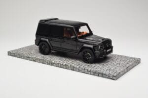 Mercedes Brabus 850 6.0 Widestar G63 W463 Obsidian Black Metallic Minichamps 1:18 107032400 Pressofusione — immagine 4 di 6