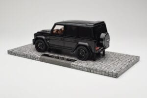 Mercedes Brabus 850 6.0 Widestar G63 W463 Obsidian Black Metallic Minichamps 1:18 107032400 Pressofusione — immagine 5 di 6