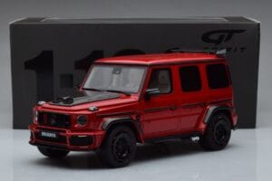 Mercedes G-Class W464 Brabus G900 Rocket Jupiter Red GT Spirit 1:18 GT897 Resina — immagine 6 di 6