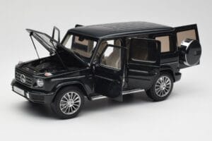 Mercedes G-Class G500 W463A Emerald Green Minichamps 1:18 B66960810 Pressofusione — immagine 2 di 8