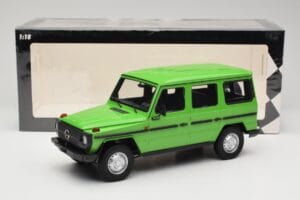 Mercedes G-Class W460 LWB Verde Minichamps 1:18 155038101 Pressofusione — immagine 6 di 6