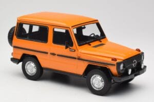 Mercedes G-Class W460 SWB Arancione Minichamps 1:18 155038000 Pressofusione — immagine 4 di 6