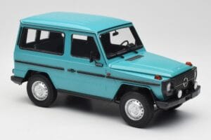 Mercedes G-Class W460 SWB Turchese Minichamps 1:18 155038001 Pressofusione — immagine 4 di 6