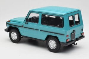 Mercedes G-Class W460 SWB Turchese Minichamps 1:18 155038001 Pressofusione — immagine 5 di 6