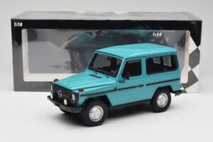 Mercedes G-Class W460 SWB Turchese Minichamps 1:18 155038001 Pressofusione — immagine 6 di 6
