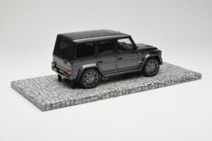 Mercedes G-Class W463 Brabus V12 800 Widestar Grigio Minichamps 1:18 107032300 Pressofusione — immagine 2 di 6