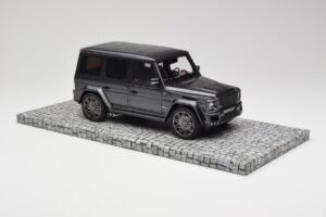 Mercedes G-Class W463 Brabus V12 800 Widestar Grigio Minichamps 1:18 107032300 Pressofusione — immagine 4 di 6