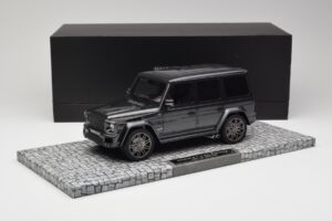 Mercedes G-Class W463 Brabus V12 800 Widestar Grigio Minichamps 1:18 107032300 Pressofusione — immagine 6 di 6