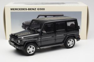 Mercedes G500 W463 Nero AUTOart 1:18 76216 Pressofusione — immagine 8 di 8