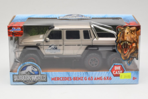 Mercedes AMG G63 6x6 Jurassic World Jada 1:24 97080 Pressofusione