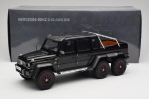 Mercedes AMG G63 W463 6x6 Gloss Nero AUTOart 1:18 76306 Composito — immagine 8 di 8