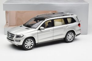 Mercedes GL-Class X166 Iridium Argento Metallic Norev 1:18 B66960097 Pressofusione — immagine 8 di 8