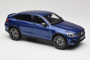 Mercedes AMG GLC 43 Coupe Brilliant Blu GT Spirit 1:18 B66960468 Resina — immagine 4 di 6