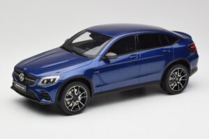 Mercedes AMG GLC 43 Coupe Brilliant Blu GT Spirit 1:18 B66960468 Resina
