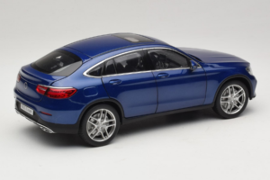 Mercedes GLC X253 Coupe Blu iScale 1:18 B66960805 Pressofusione — immagine 3 di 8