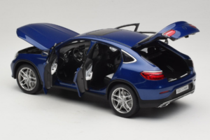 Mercedes GLC X253 Coupe Blu iScale 1:18 B66960805 Pressofusione — immagine 5 di 8