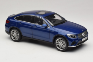 Mercedes GLC X253 Coupe Blu iScale 1:18 B66960805 Pressofusione — immagine 6 di 8
