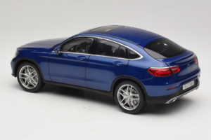 Mercedes GLC X253 Coupe Blu iScale 1:18 B66960805 Pressofusione — immagine 7 di 8