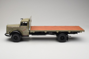 Mercedes L6600 Rungewagen Grigio Nero Minichamps 1:18 109031050 Pressofusione — immagine 4 di 8