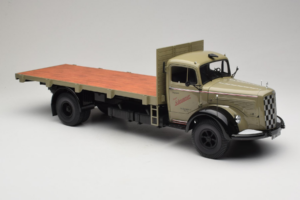 Mercedes L6600 Rungewagen Grigio Nero Minichamps 1:18 109031050 Pressofusione — immagine 6 di 8