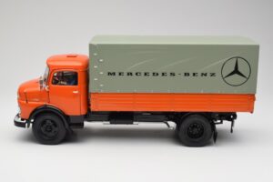 Mercedes L911 Arancione Schuco 1:18 450044700 Pressofusione — immagine 4 di 8