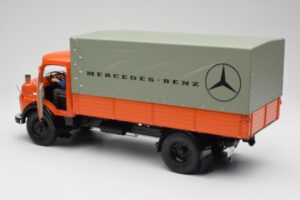 Mercedes L911 Arancione Schuco 1:18 450044700 Pressofusione — immagine 5 di 8